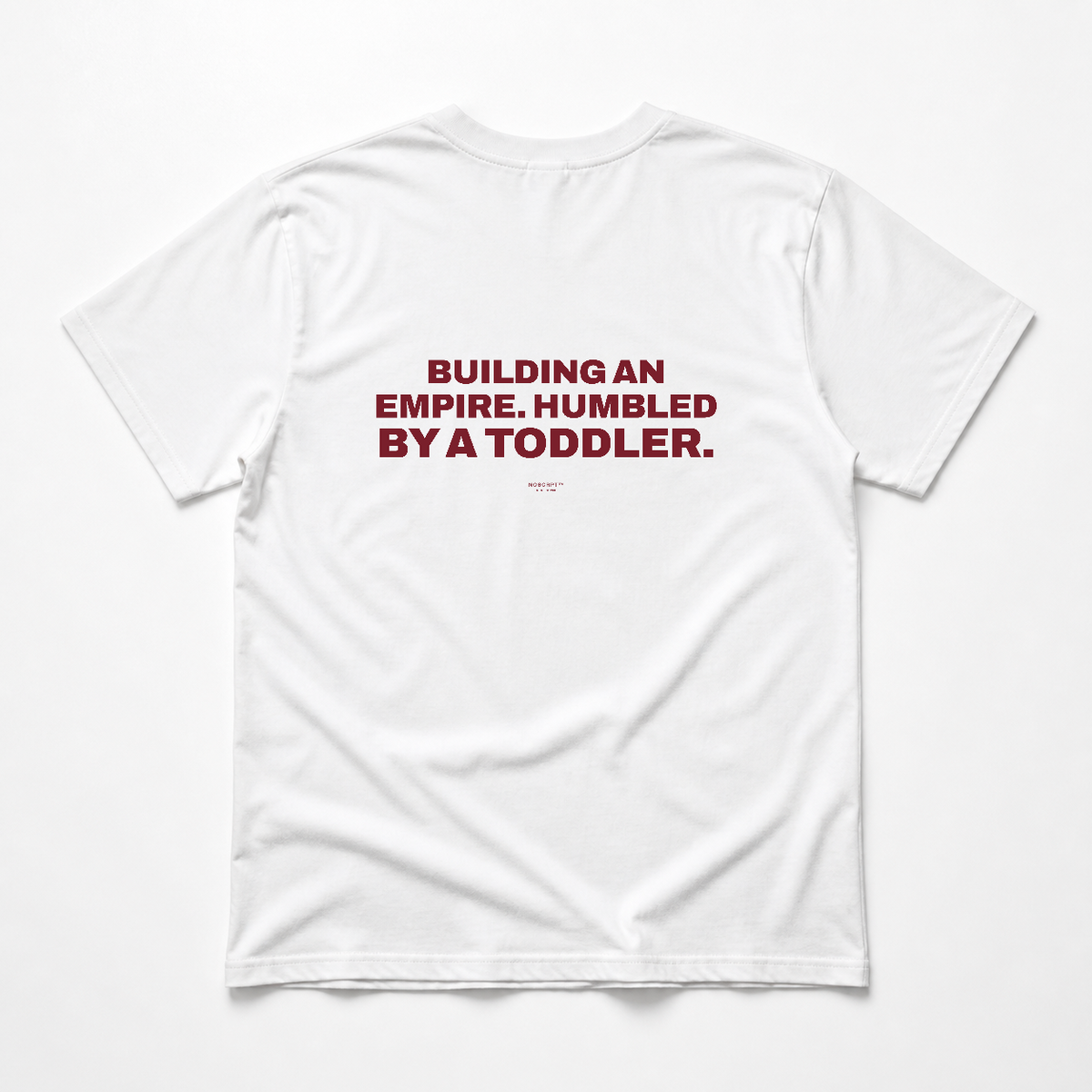 NOSCRPT primary white back — 6a856760b894ebf19f0f7bea