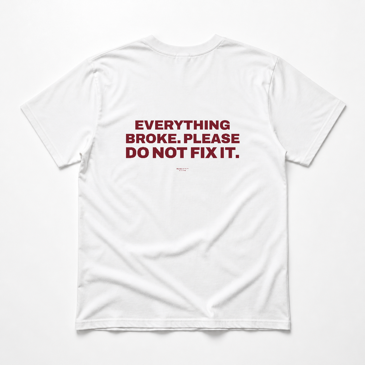 NOSCRPT primary white back — 6a838cb62e7ea0b0a803d93f