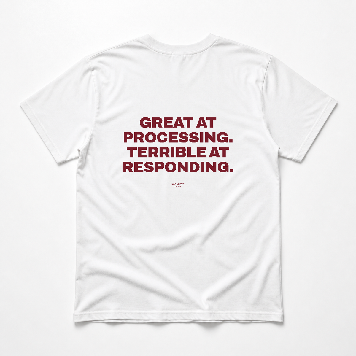 NOSCRPT primary white back — 6a85552b89ceec21f5066e87